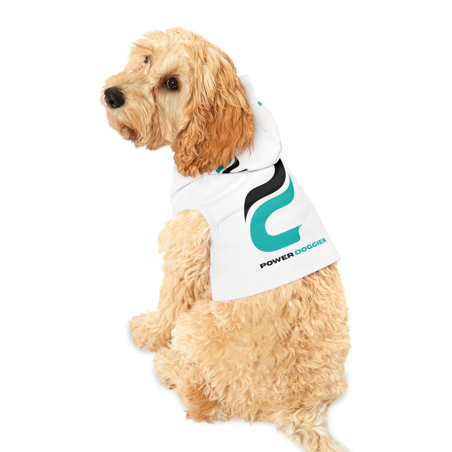 Stylish Pet Hoodie for Trendy Pups, Dog Apparel, Cozy Hooded Jacket for Pet Lovers, Power Doggies Design, Winter Dog Fashion, Puppy Gift