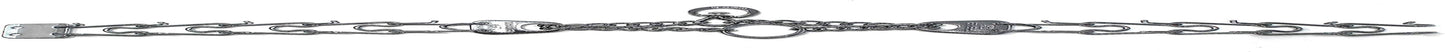 Prong Dog Training Collar Ultra-Plus Chrome Plated Steel Pet Pinch No-Pull for Dogs anti Pull Made in Germany 2.25Mm X 13In Small