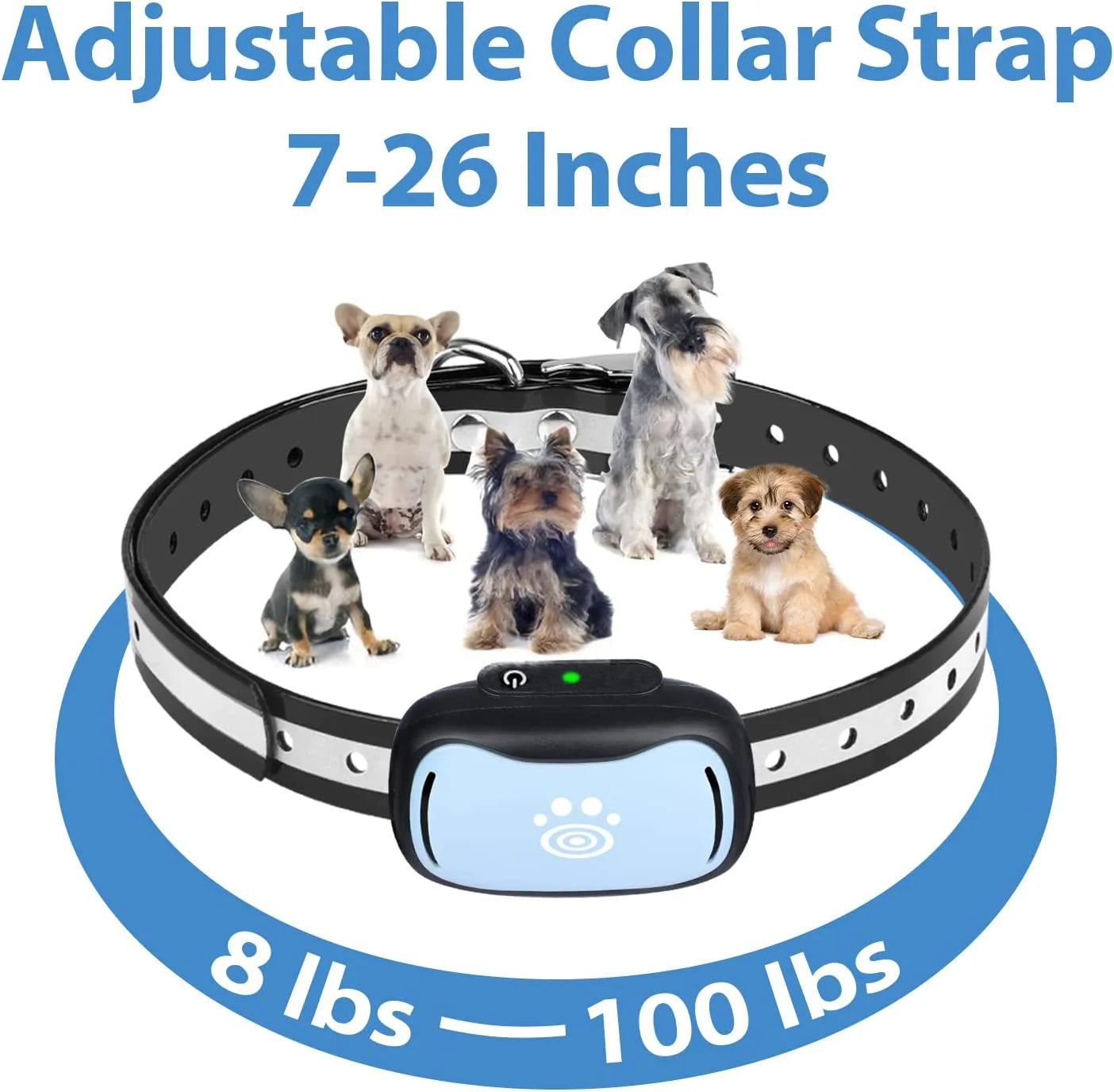 Shock Collar for Small Dogs, Large Cat Training Collar, Rechargeable Dog Shock Collar with Remote for Medium Dogs