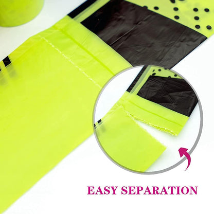 Dog Poop Bags Extra Thick Leak Proof Dog Waste Bags.Lavender-Scented Dog Poop Bags with EPI Additive，Doggie Poop Bag Carrier, Dispenser and Leash Clip Included