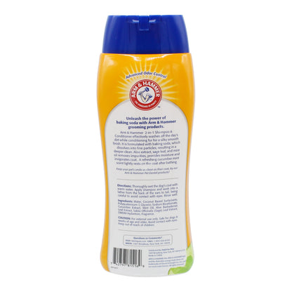 2 in 1 Dog Shampoo Cucumber Mint 20 Oz