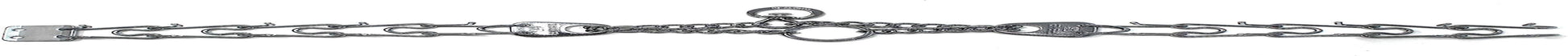 Prong Dog Training Collar Ultra-Plus Chrome Plated Steel Pet Pinch No-Pull for Dogs anti Pull Made in Germany 2.25Mm X 13In Small